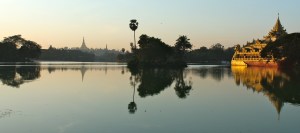 Yangon - the Royal Barge