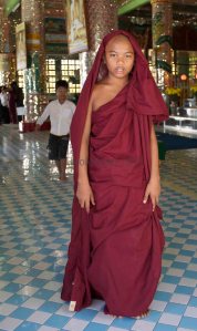 Monk on Sagaing Hill © Carole Scott
