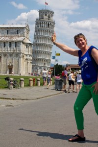 I just couldn't resist the tacky tourist pic!