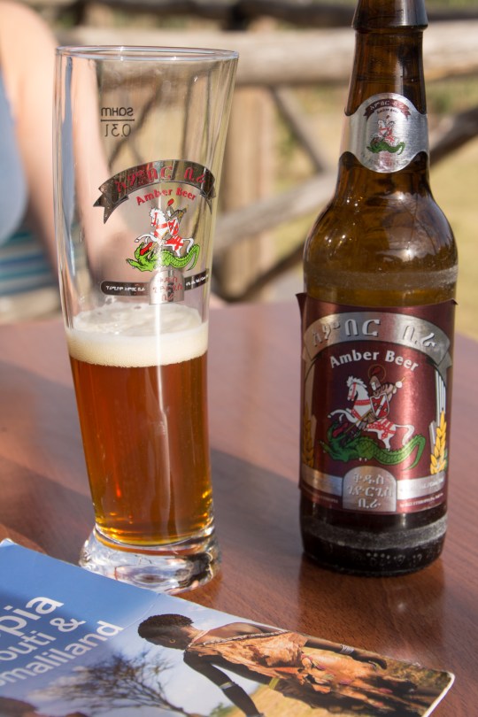 A cold, refreshing beer